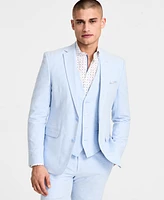 Bar Iii Men's Slim-Fit Linen Suit Jacket