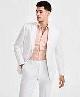 Bar Iii Men's Slim-Fit Linen Suit Jacket