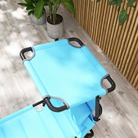 Adjustable Chaise Lounge with Sunshade for Outdoor Relaxation