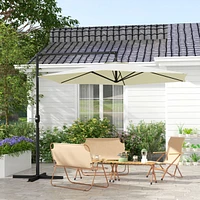 Premium Cantilever Patio Umbrella with Air Vent