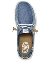 Hey Dude Women's Wendy Crafted Boho Casual Moccasin Sneakers from Finish Line