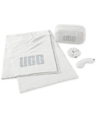 Ugg Bode Throw 4-Pc Travel Set with Carrying Case