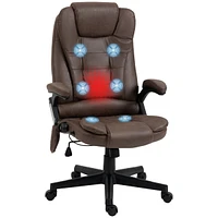 Simplie Fun 6 Point Vibrating Massage Office Chair with Heat