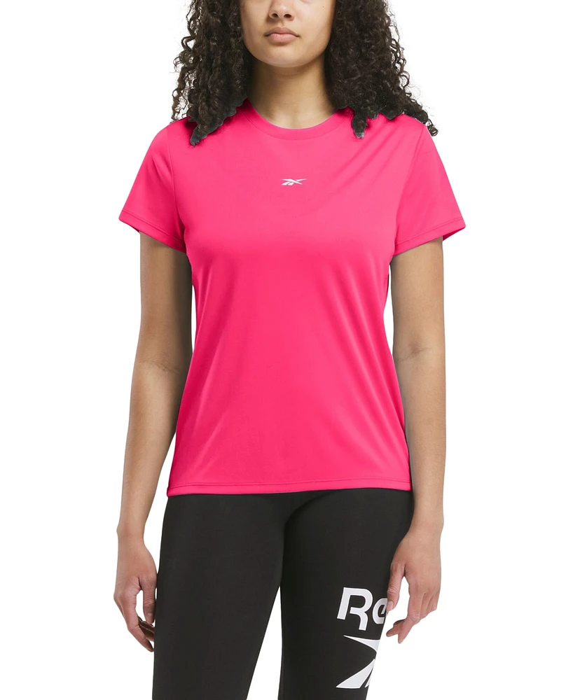 Reebok Women's Active Identity Performance Logo Tech T-Shirt