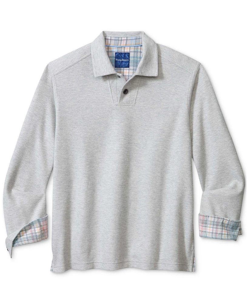 Tommy Bahama Men's Las Arias Long-Sleeve Polo Sweater