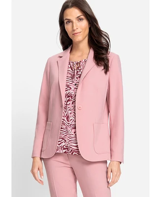 Olsen Women's Classic Notch Collar Blazer