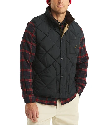 Nautica Men's Tempasphere Quilted Full-Zip Vest