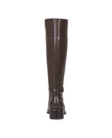 Bandolino Women's Dennie Wide Calf Knee High Riding Boots