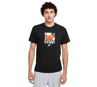 Nike Men's Sportswear Club Short Sleeve Graphic T-Shirt