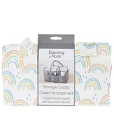 Sammy & Lou Painted Rainbow Felt Storage Caddy by