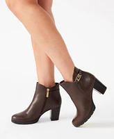 Anne Klein Women's Regency Block Heel Ankle Booties