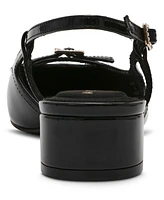 Anne Klein Women's Natalie Snip Toe Slingback Flats