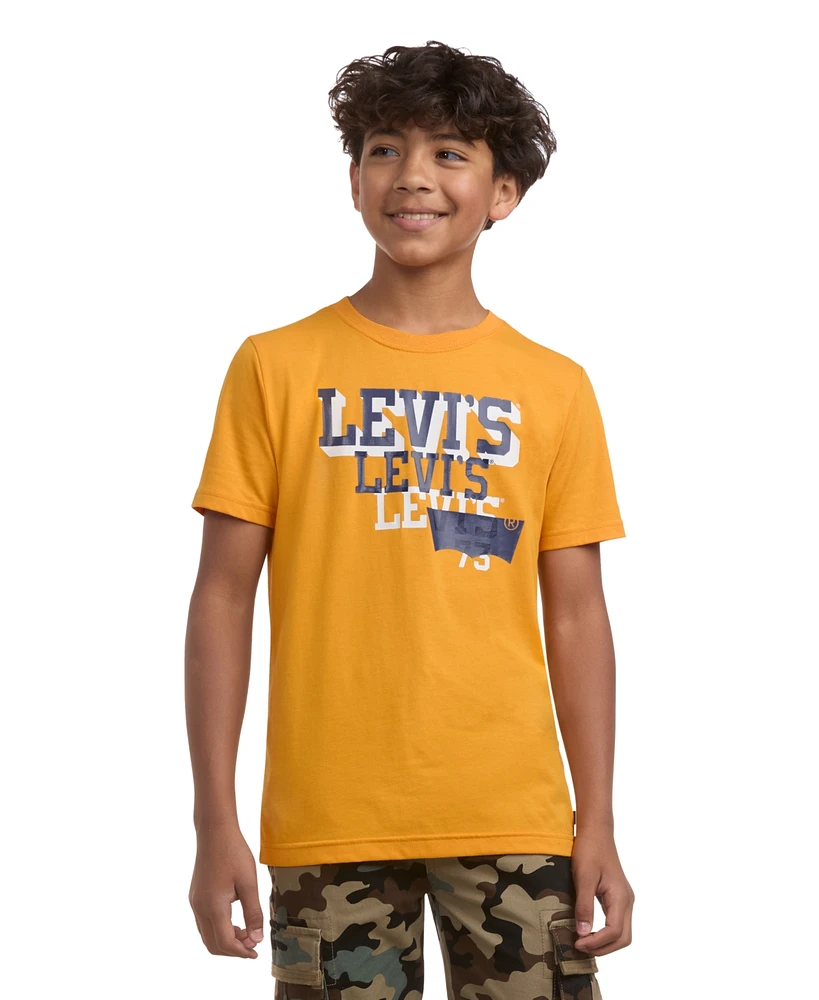 Levi's Big Boys Collegiate Style Tee