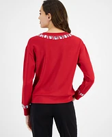 Tommy Hilfiger Women's Rhinestone-Embellished Sweatshirt