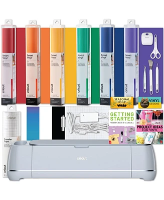 cricut Maker 3 Machine Tools and Rainbow Vinyl Bundle