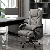 High Back Vibration Massage Office Chair with 6 Points Remote