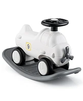 Vebreda 3-in-1 Rocking Horse and Sliding Car with Detachable Balance Board