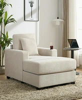 Streamdale Furniture Oversized Chaise Lounger Sofa with Modern Style and Amenities