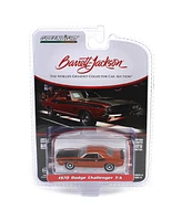 Greenlight Collectibles 1/64 1970 Dodge Challenger T/A, Burnt Orange Barrett-Jackson Series