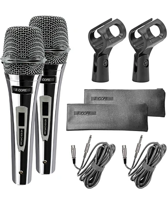 5 Core Mic Karaoke Dynamic Handheld Xlr Microphone Professional Vocal Recording Live Stage Singing