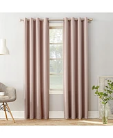 Sun Zero Grant Solid Grommet Curtain Panel