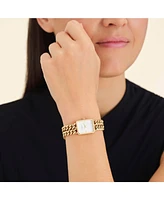 Rosefield Studio Women's Gold Tone Stainless Steel Bracelet Watch 24mm