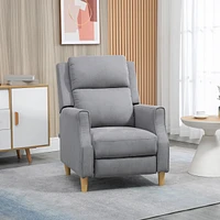 Streamdale Furniture Manual Recliner Chair with Footrest, Contemporary for Living Room