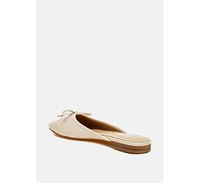 London Rag Eras Bow Slip-On Flat Mules