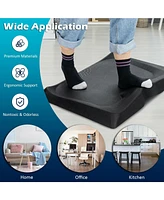 Sugift Portable Anti-Fatigue Standing Mat with Massage Point and Diverse Terrain