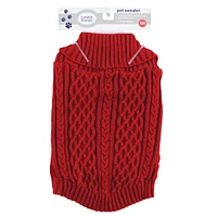 Luvable Friends Dogs and Cats Cableknit Pet Sweater