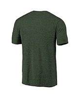 Fanatics Men's Green Portland Timbers Distressed Primary Logo Tri-Blend T-Shirt