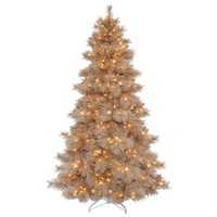 Puleo 7.5-ft. Essex Fir Tree with 500 Clear Lights & Stand