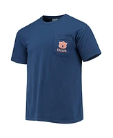 Image One Men's Navy Auburn Tigers Circle Campus Scene T-Shirt