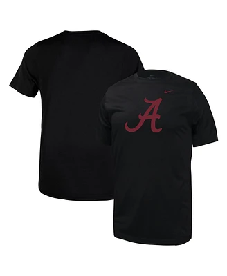 Nike Big Boys and Girls Alabama Crimson Tide Black Logo Legend Performance T-Shirt