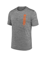 Nike Big Boys and Girls Gray Clemson Tigers Velocity T-Shirt