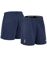 Nike Women's Navy Seattle Mariners Authentic Collection Knit Shorts