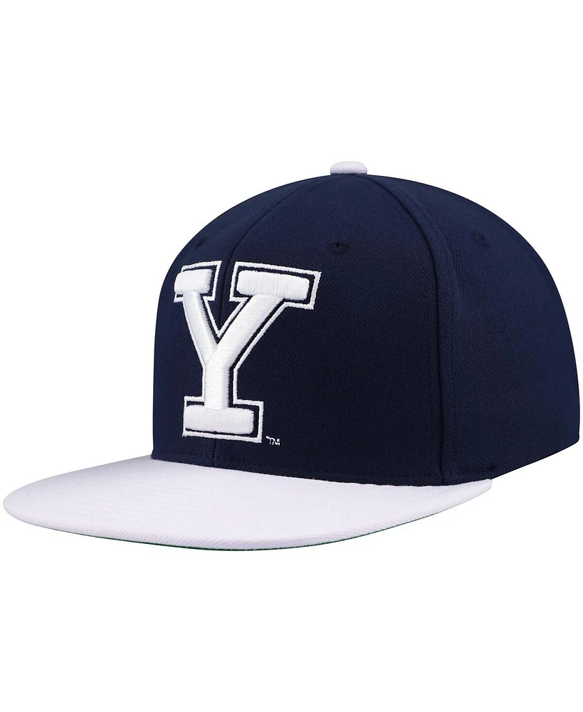 Mitchell & Ness Men's Navy/White Yale Bulldogs 2-Tone 2.0 Snapback Hat