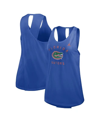 Jordan Women's Royal Florida Gators Primetime Open Back Tank Top