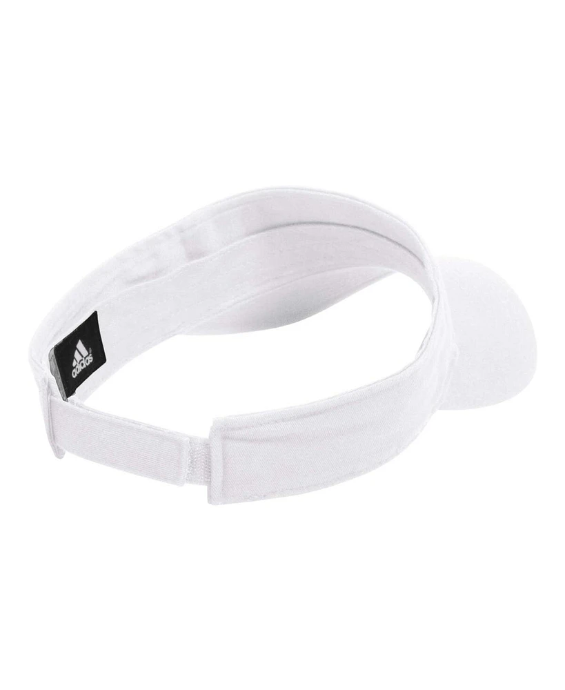 Adidas Men's White Indiana Hoosiers Locker Room Team Adjustable Visor