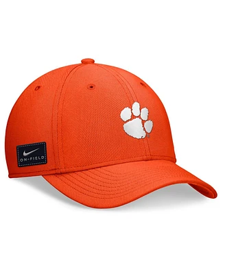 Nike Men's Orange Clemson Tigers 2024 On-Field Swoosh Flex Hat