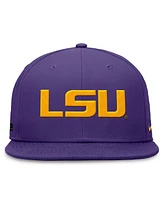 Nike Men's Purple Lsu Tigers On-Field Pro Fitted Hat