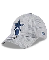 New Era Men's Gray Dallas Cowboys 2024 Sideline 39THIRTY Flex Hat