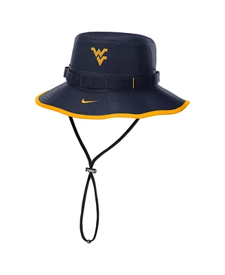 Nike Men's Navy West Virginia Mountaineers 2024/25 On-Field Apex Performance Boonie Bucket Hat