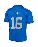 Nike Big Boys and Girls Jared Goff Blue Detroit Lions Alternate Game Jersey