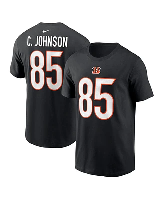 Nike Men's Chad Johnson Black Cincinnati Bengals Retired Player Name Number T-Shirt