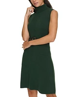 Jessica Howard Women's Fit & Flare Sweater Dress