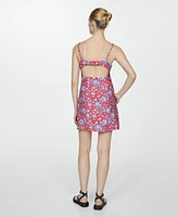 Mango Women's Floral Print Dress