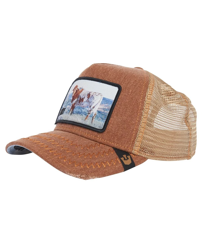 Goorin Bros. Men's Brown Trucker Adjustable Hat