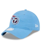 New Era Women's Light Blue Tennessee Titans Main Core Classic 2.0 9TWENTY Adjustable Hat