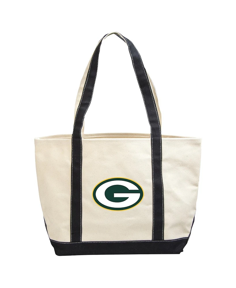 Logo Brands Green Bay Packers Canvas Tote Bag